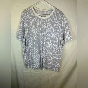 The Nike Tee Dri-Fit Wicking Short Sleeve T-Shirt Men's Size Large 2XL White